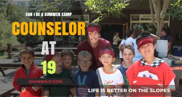 Can You Be a Summer Camp Counselor at 19?