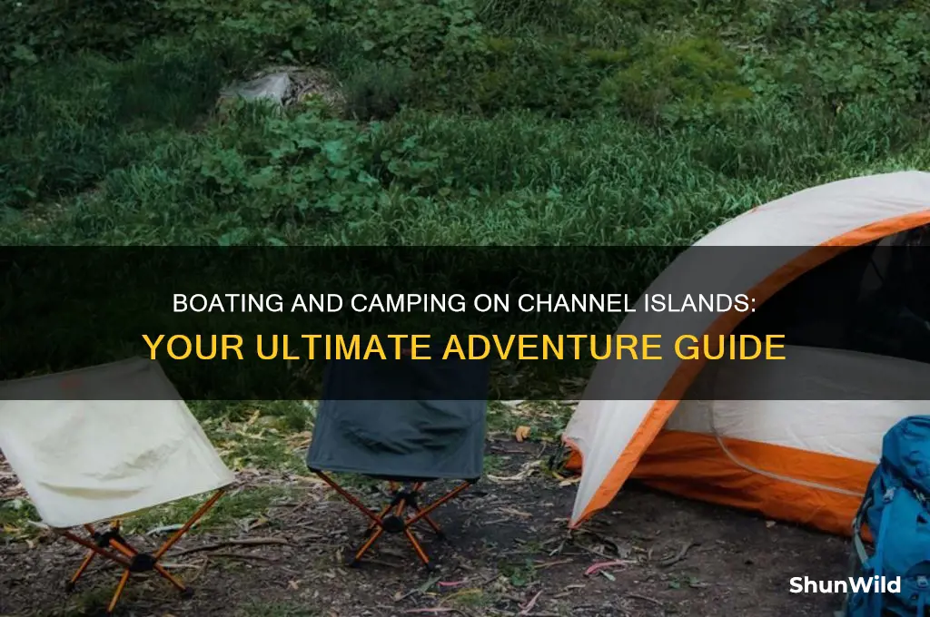 can i boat and camp on channel islands