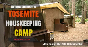 Microwave at Yosemite Housekeeping Camp: Allowed or Not?