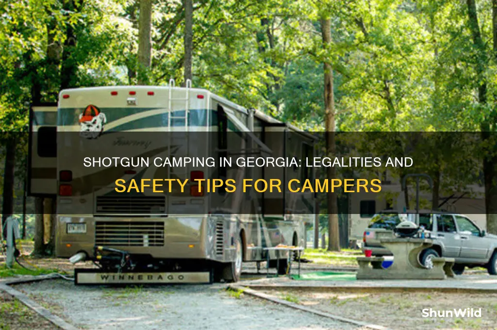 can i bring a shotgun camping in georgia