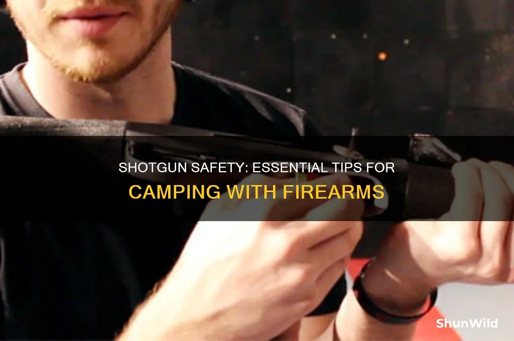 can i bring a shotgun camping