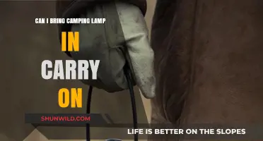 Can You Pack a Camping Lamp in Your Carry-On Luggage?