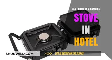 Can You Bring a Camping Stove to Your Hotel Room?