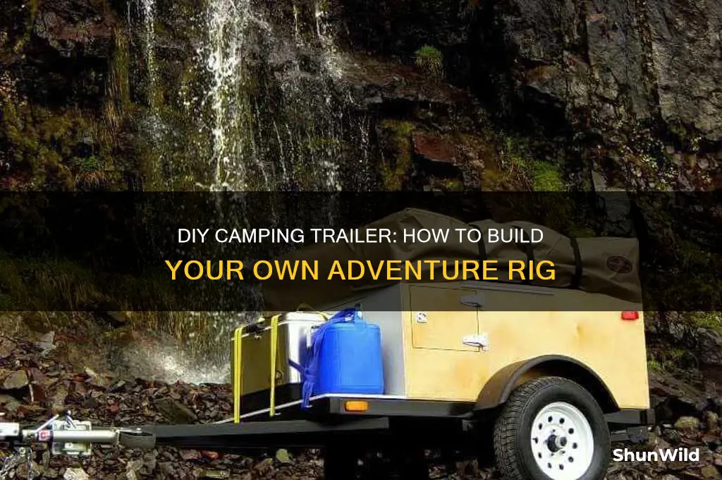 can i build my own camping trailer