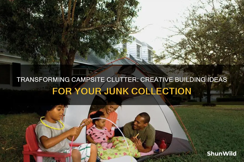 can i build with the junk at my camp
