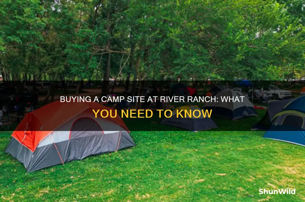 can i buy a camp site at river ranch