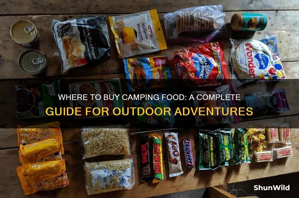 can i buy camping food