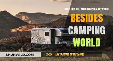 Where to Buy Coleman Campers Beyond Camping World: Top Alternatives