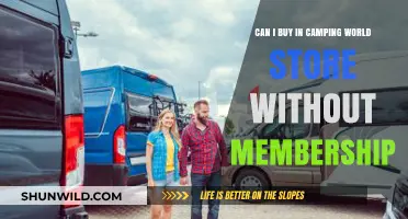 Can You Shop at Camping World Without a Membership? Find Out!