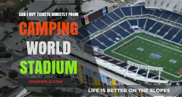 Buying Tickets Directly from Camping World Stadium: A Comprehensive Guide