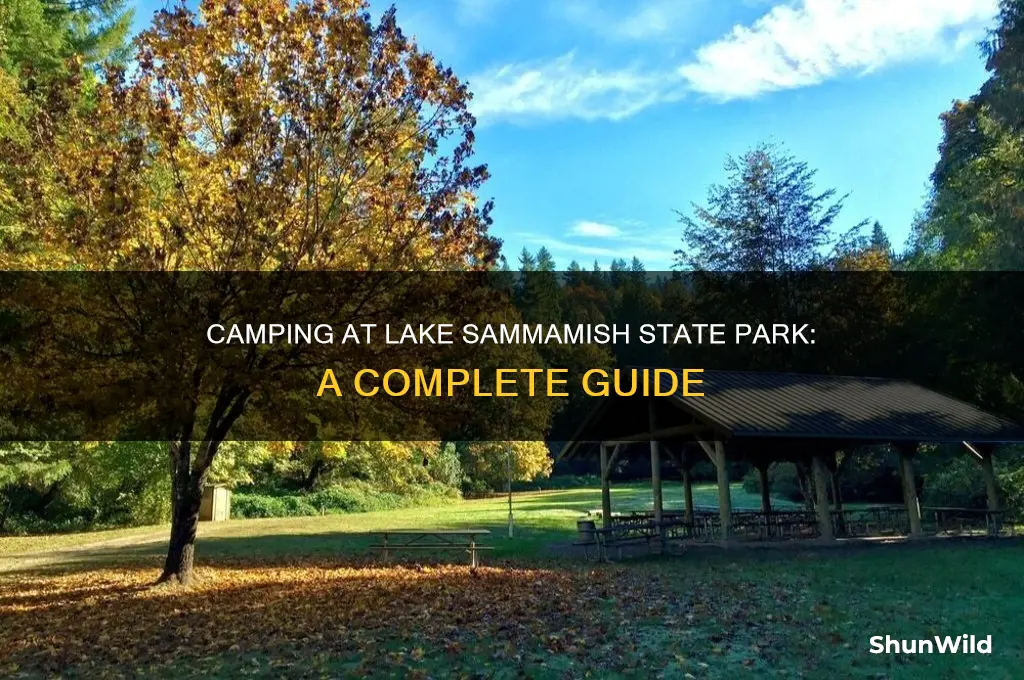 can i camp a lake sammamish state park