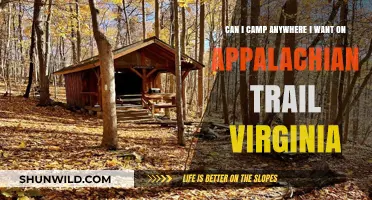 Camping on the Appalachian Trail in Virginia: Rules and Restrictions