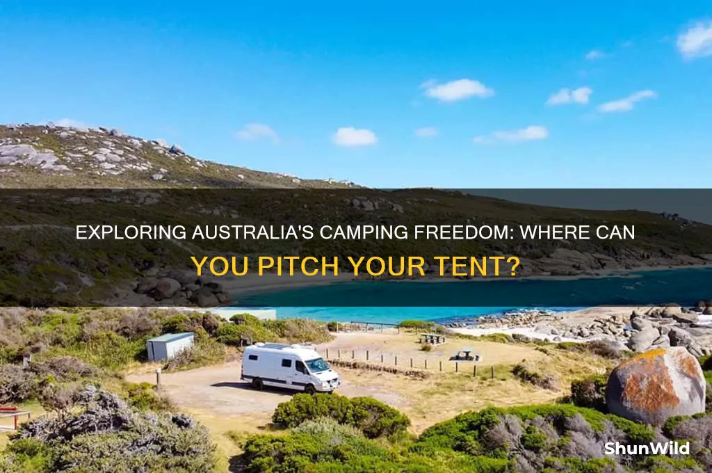 can i camp anywhere in australia
