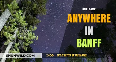 Can You Camp Anywhere in Banff? Rules and Best Spots