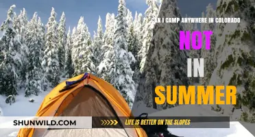 Camping in Colorado: Off-Season Tips for Year-Round Adventures