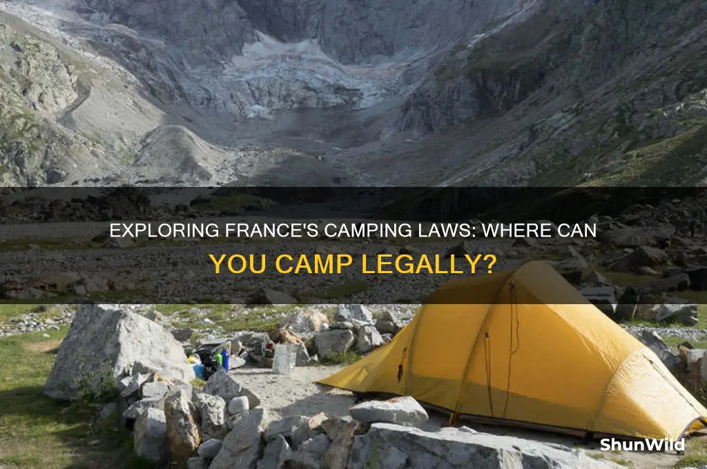 can i camp anywhere in france