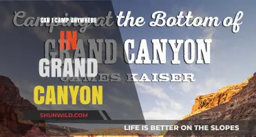 Camping in the Grand Canyon: Where Are You Allowed to Set Up?