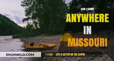 Camping in Missouri: Where Are You Allowed to Set Up?