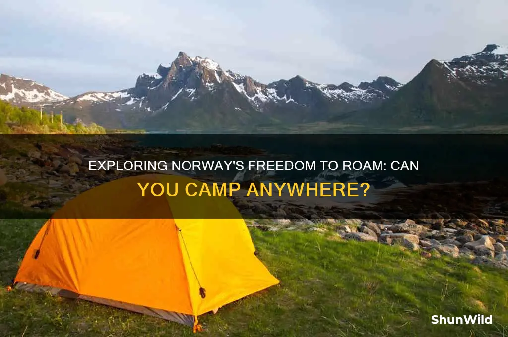 can i camp anywhere in norway