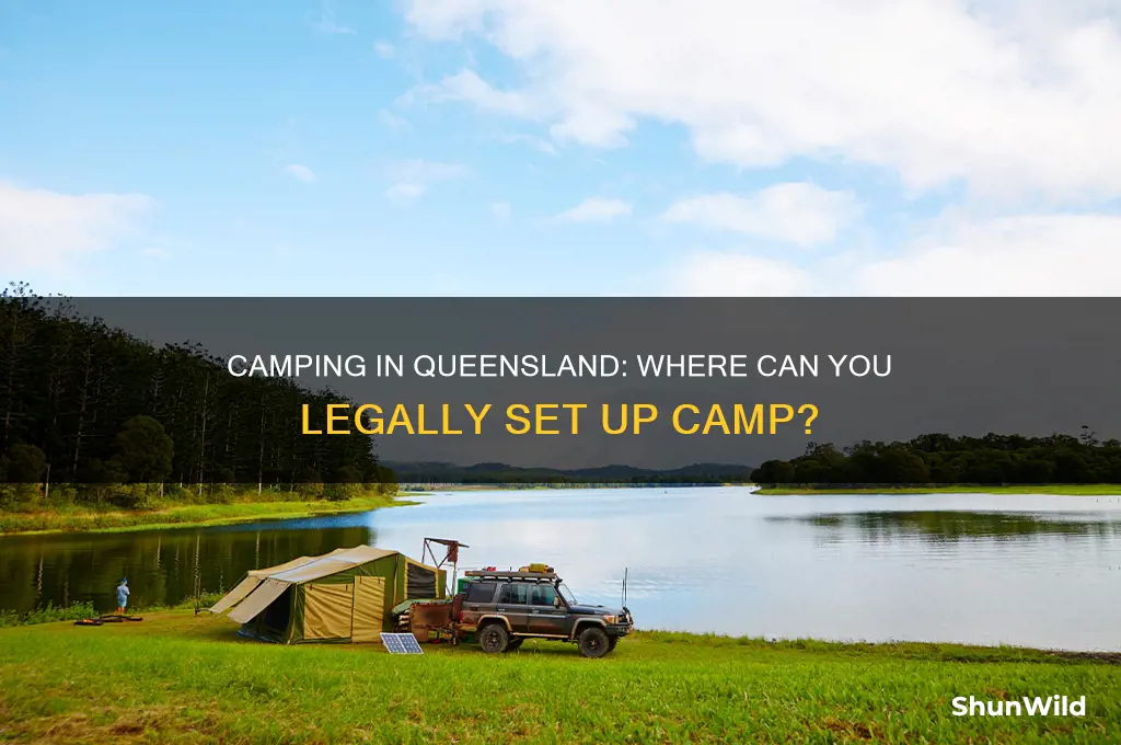 can i camp anywhere in qld