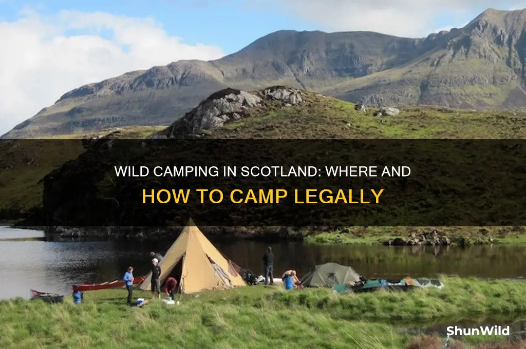 can i camp anywhere in scotland