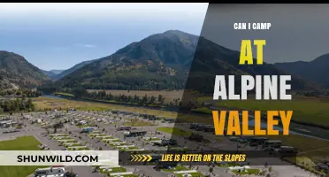 Can You Camp at Alpine Valley? A Complete Guide for Visitors
