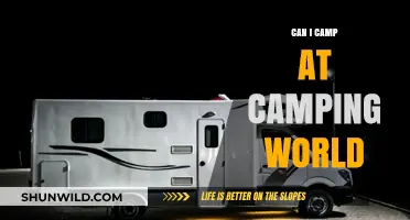Can You Camp at Camping World? Exploring Overnight Options