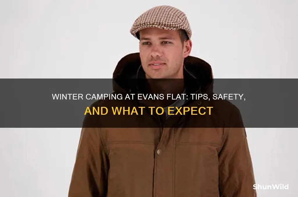 can i camp at evans flat during the winter