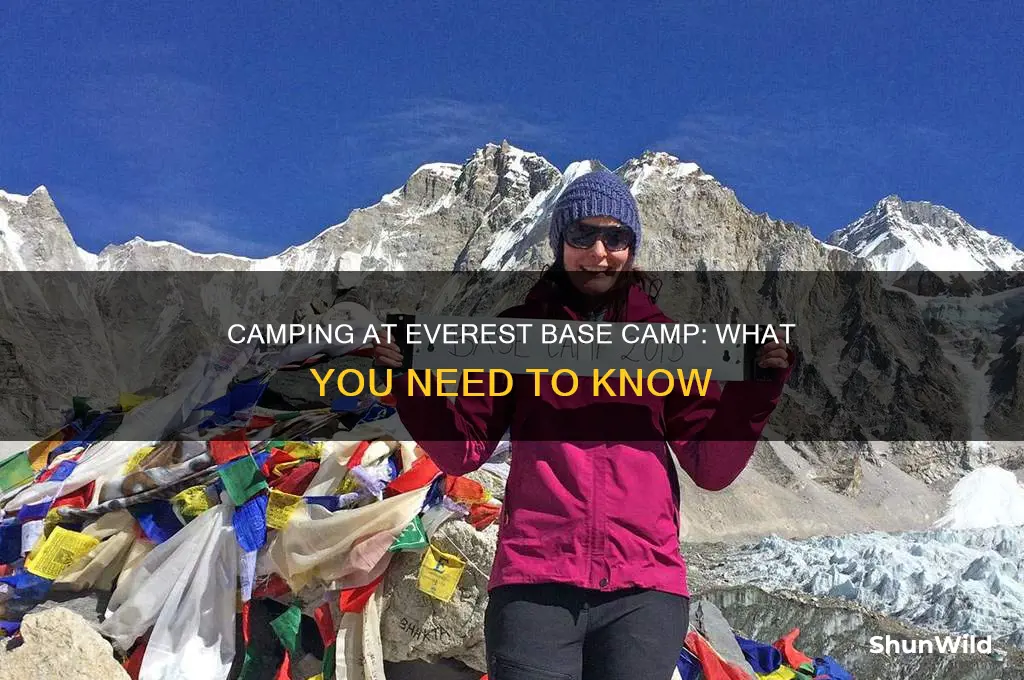 can i camp at everest base camp