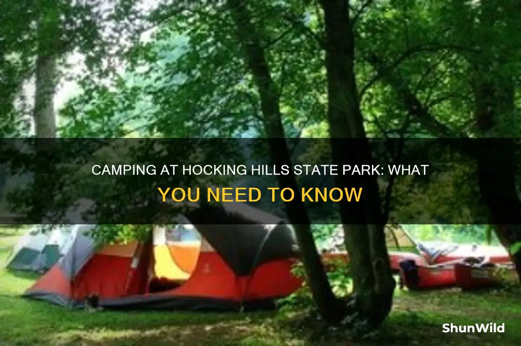 can i camp at hocking hills state park
