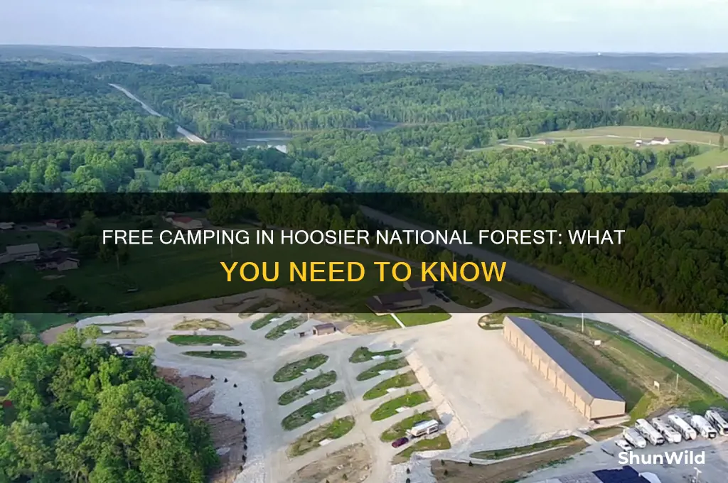 can i camp at hoosier national forest for free