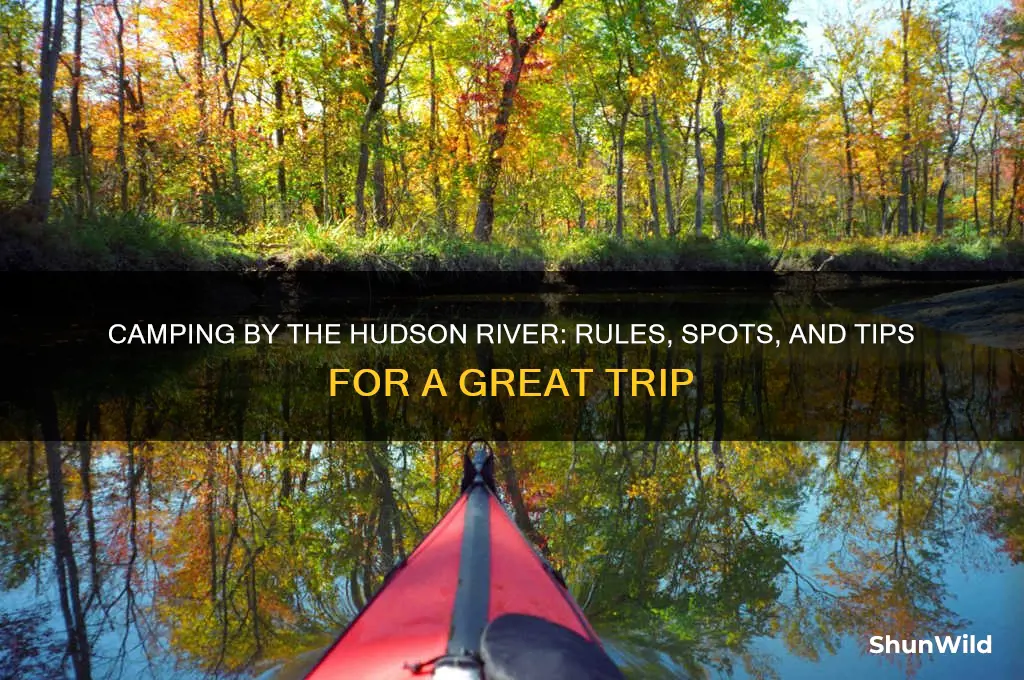 can i camp at hudson river