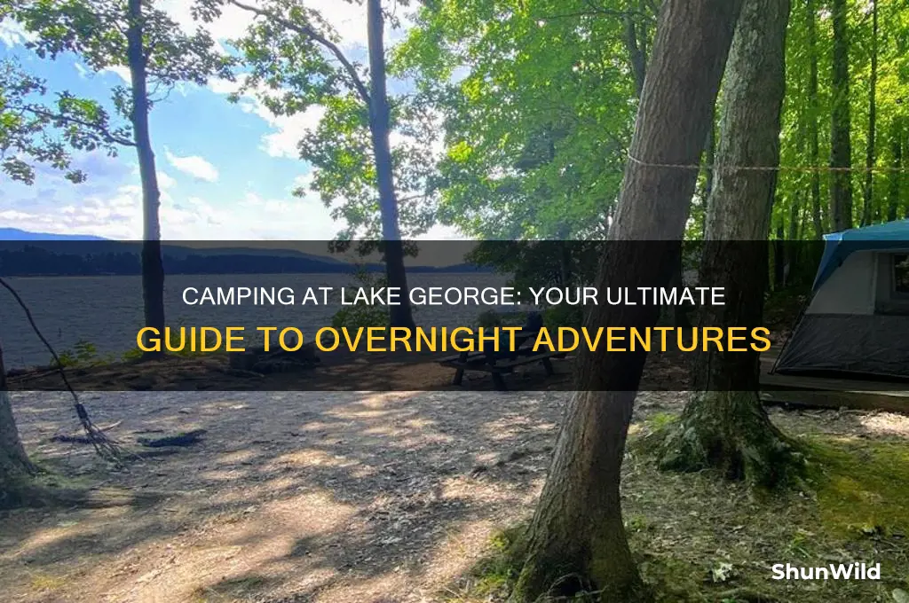can i camp at lake george