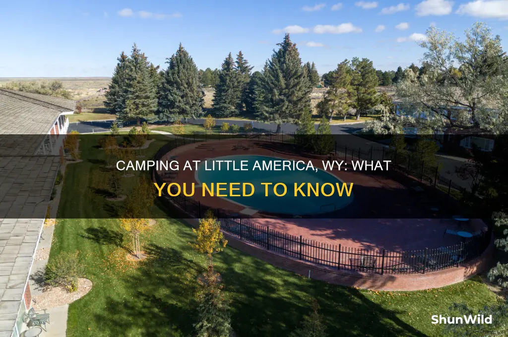 can i camp at little america wy
