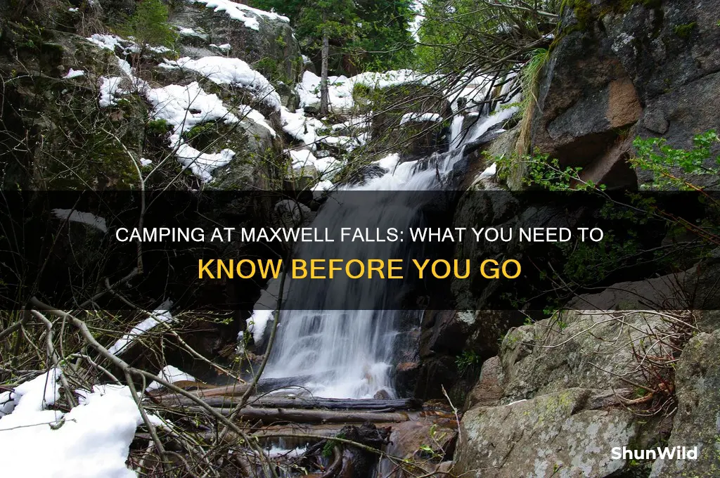 can i camp at maxwell falls