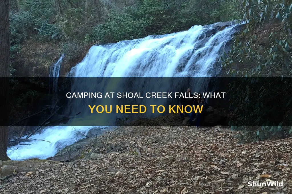 can i camp at shoal creek falls