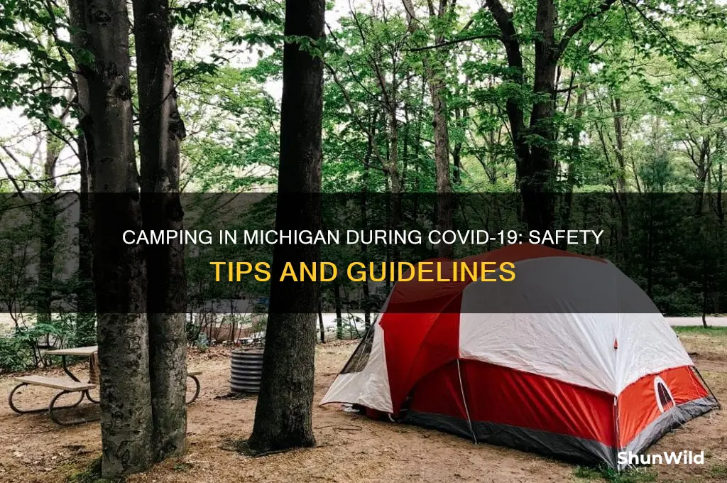 can i camp during covid 19 in michigan