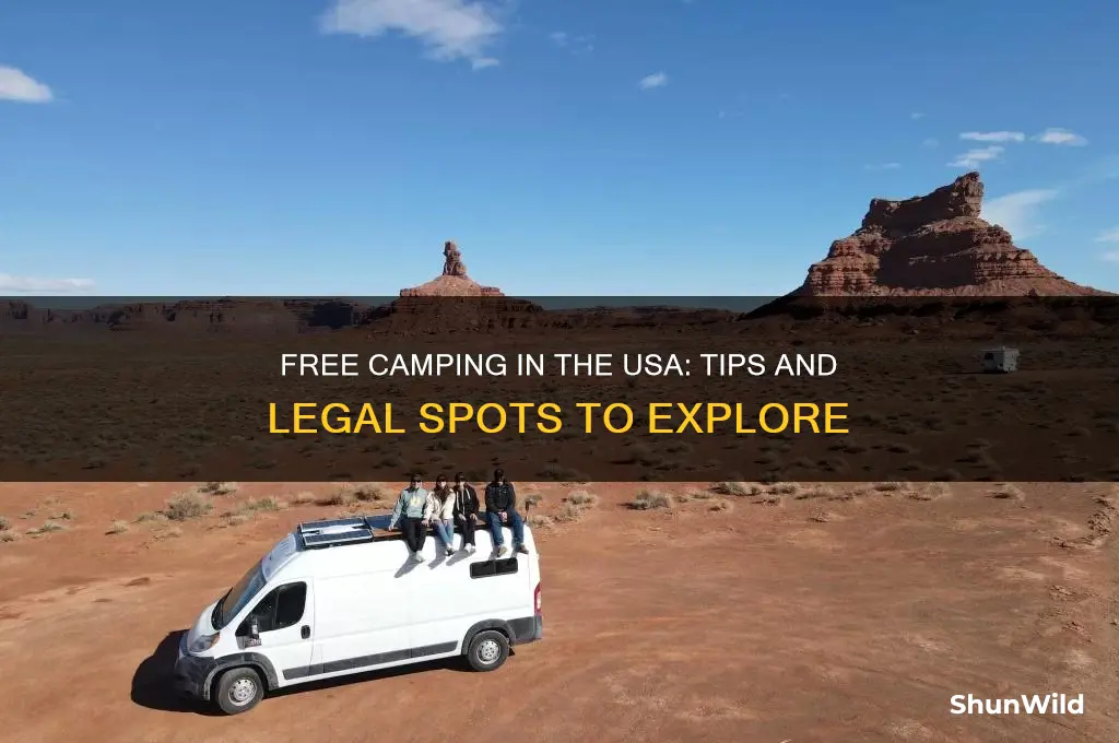 can i camp for free across the united states