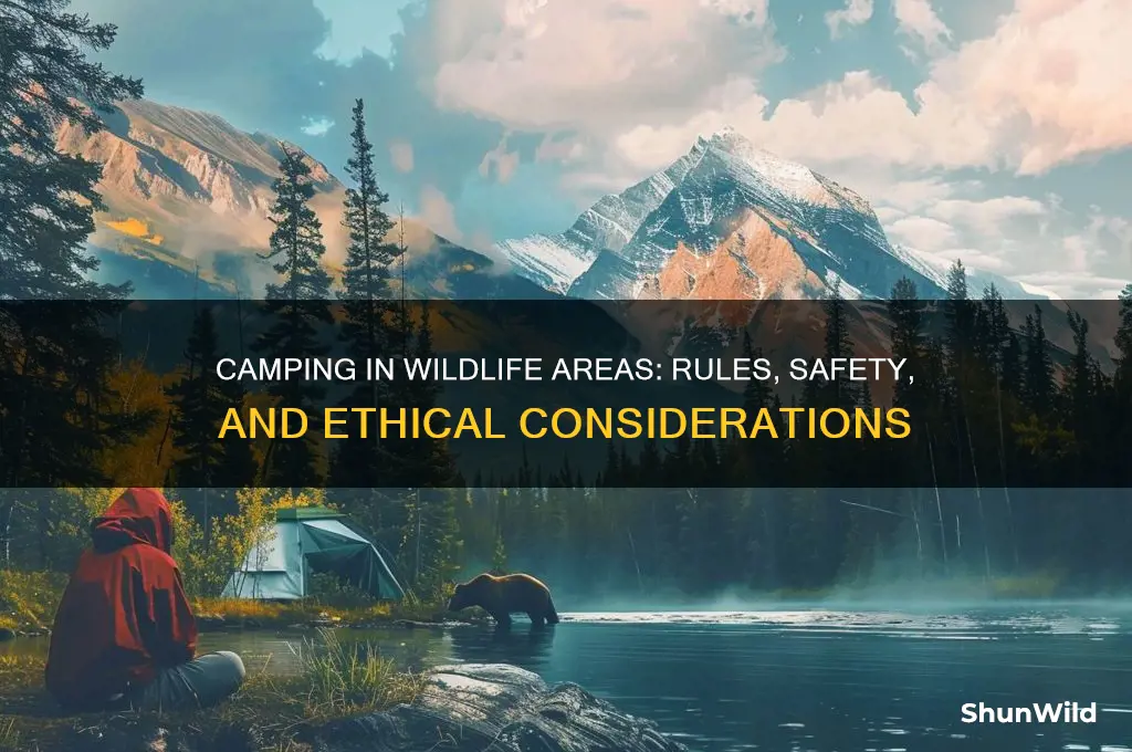 can i camp in a wildlife area