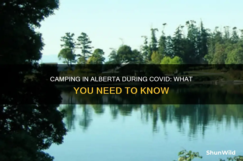 can i camp in alberta during covid