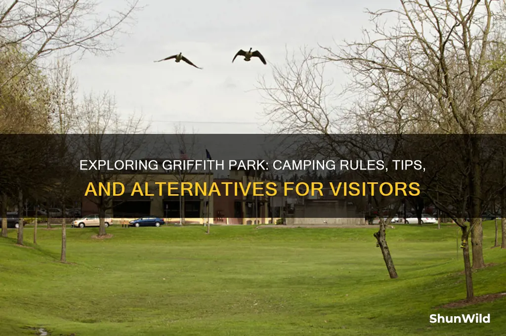can i camp in griffith park