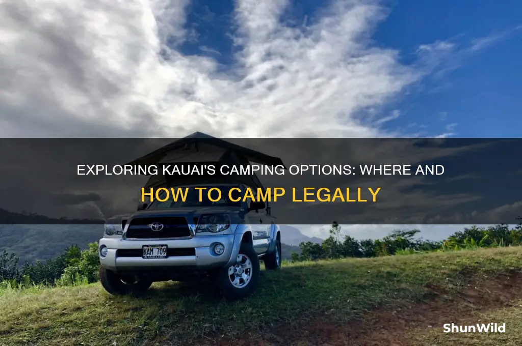 can i camp in kauai