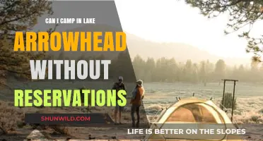 Camping in Lake Arrowhead: Reservation-Free Options and Tips