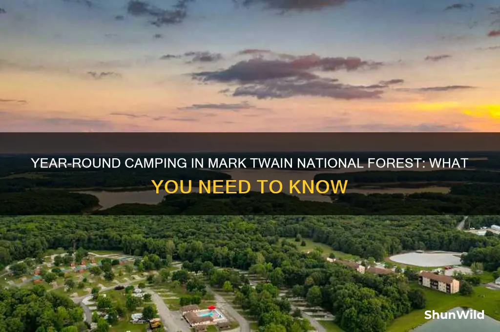 can i camp in mark twain national forest year round