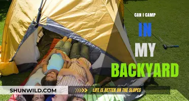 Backyard Camping Guide: Tips for a Fun and Safe Outdoor Adventure