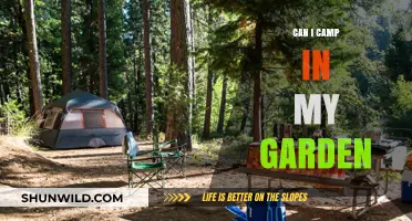 Camping in Your Garden: Tips, Benefits, and Legal Considerations