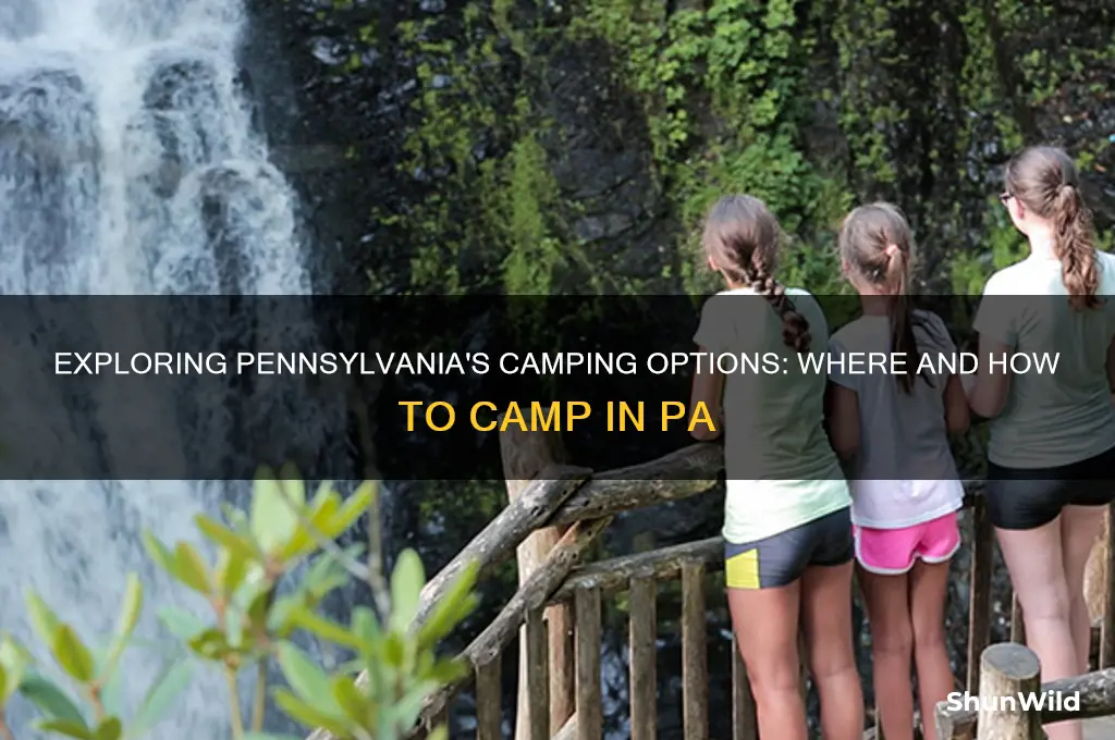 can i camp in pa