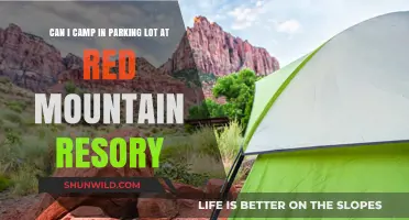 Camping in Red Mountain Resort Parking Lots: Rules and Tips