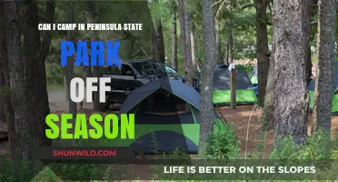 Off-Season Camping in Peninsula State Park: What You Need to Know