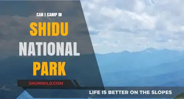 Camping in Shidu National Park: Rules, Tips, and What to Expect